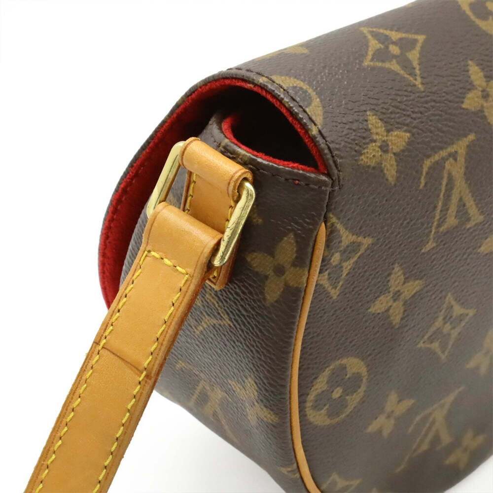 LOUIS VUITTON Brown Monogram Pochette Shoulder Bag - Picture 5 of 9